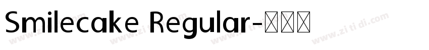 Smilecake Regular字体转换